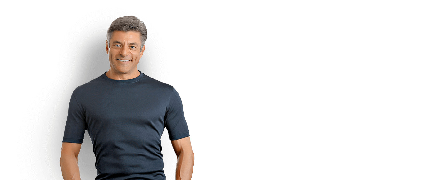 VitaYears anti-aging supplement bottles on display